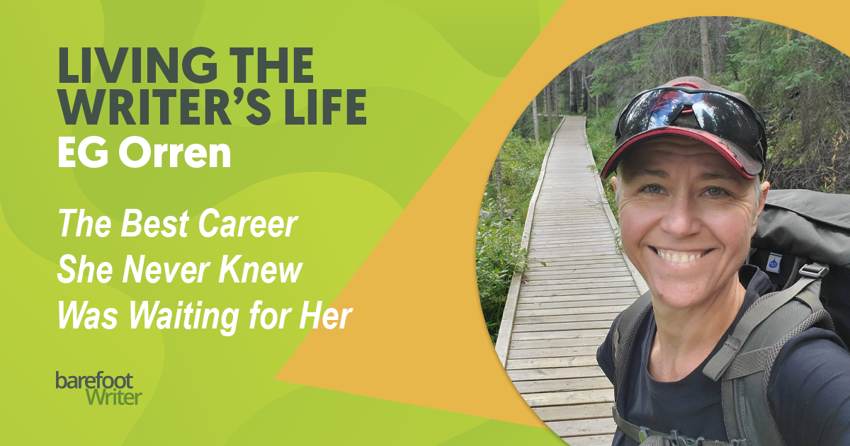 EG takes advantage of her unlimited freedom as a copywriter by traveling for long stretches through some of North America&rsquo;s most beautiful national parks and natural wonders.