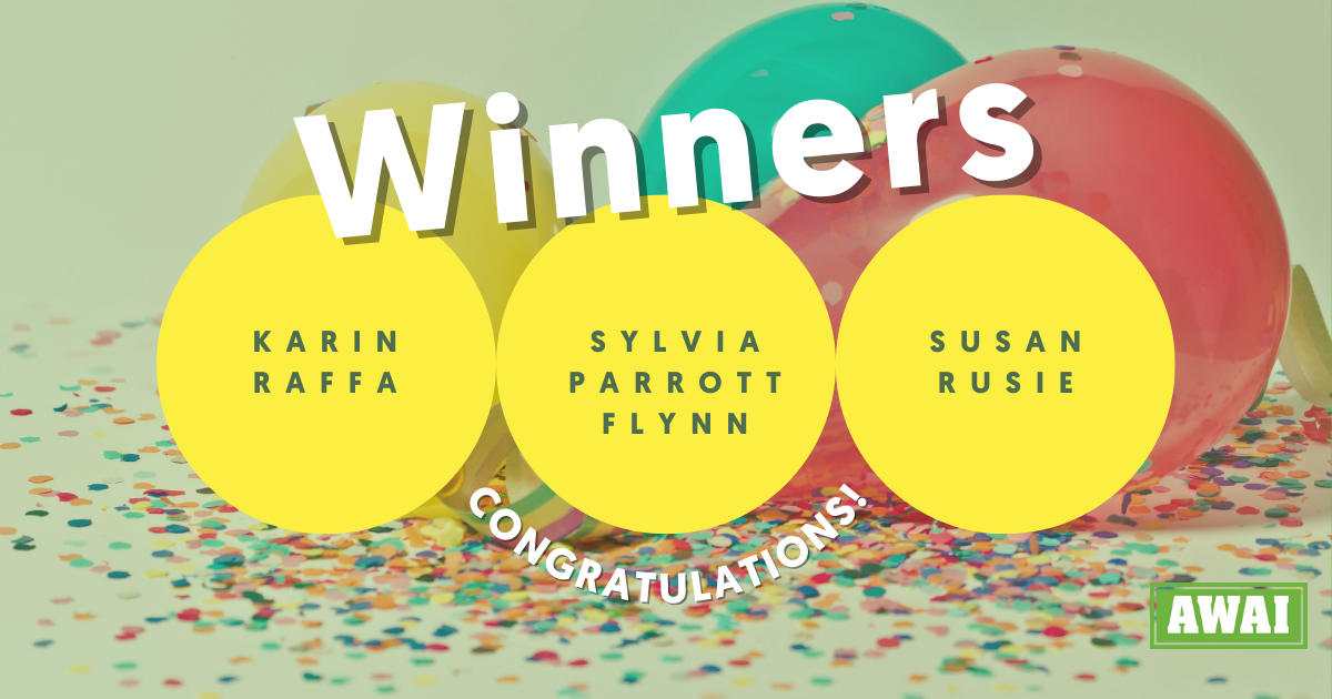 The Writer's Life Winners Banner