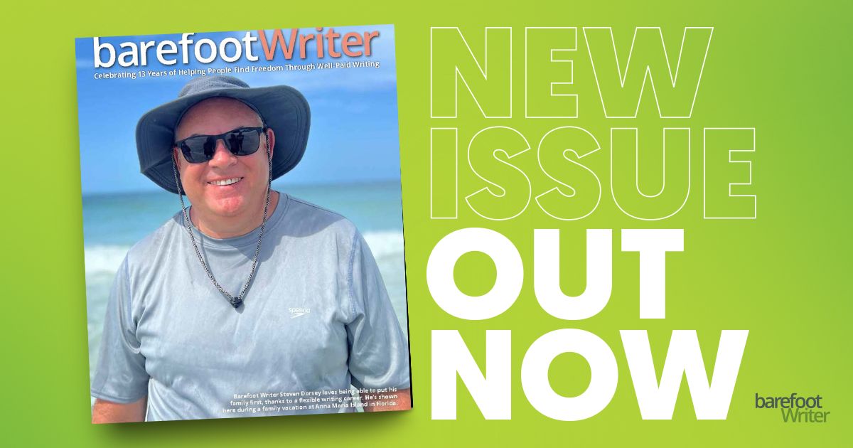 The Barefoot Writer Issue Announcement
