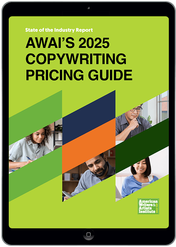 AWAI&rsquo;s Copywriting Pricing Guide cover