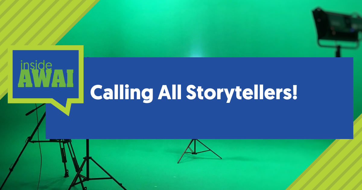 video studio with green screen and lights